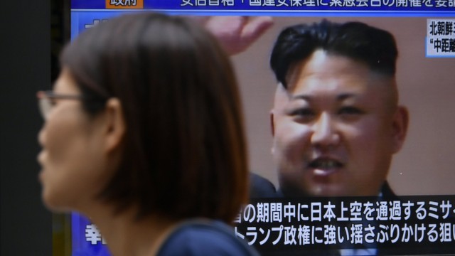 Снимка: Северна Корея изстреля балистична ракета, която прелетя над Япония