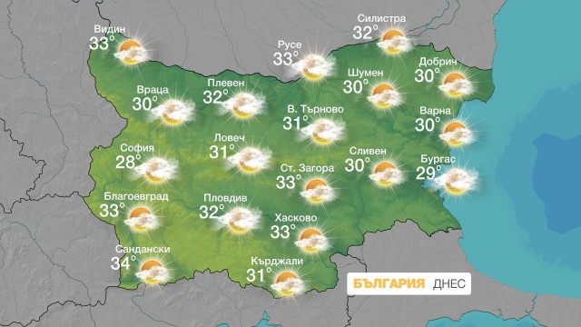Снимка: Предимно слънчево и почти без валежи днес