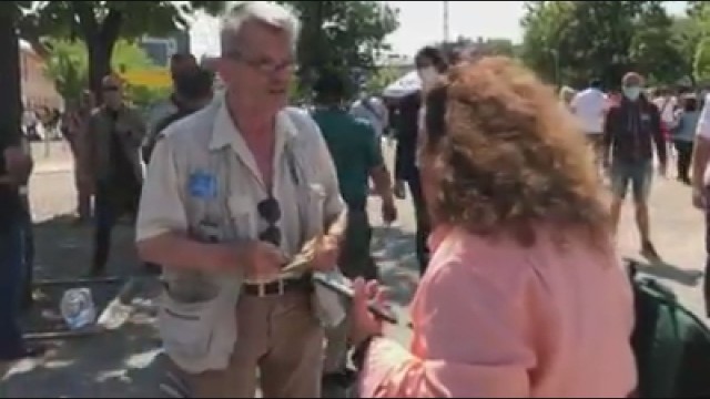 Снимка: „София Тех Парк“: Лицата във видеото с Полина Паунова не са част от охраната ни