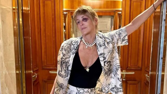 Снимка: Шарън Стоун с насинено око в Турция - какво се случва с актрисата? (СНИМКИ)