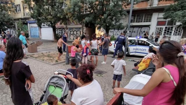 Снимка: 7 са задържани след конфликт и стрелба на Женския пазар