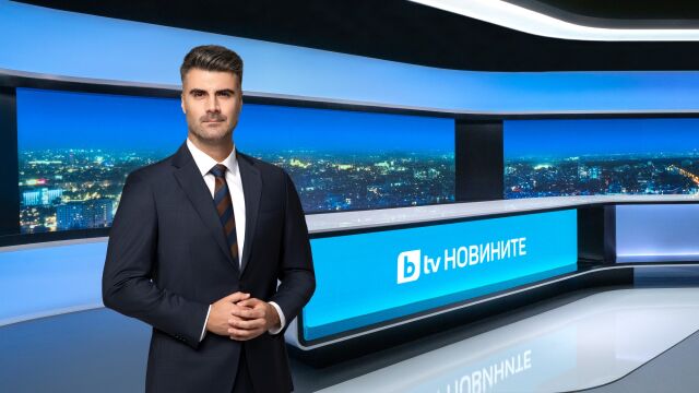 Снимка: bTV Новините с нов водещ от 11 август