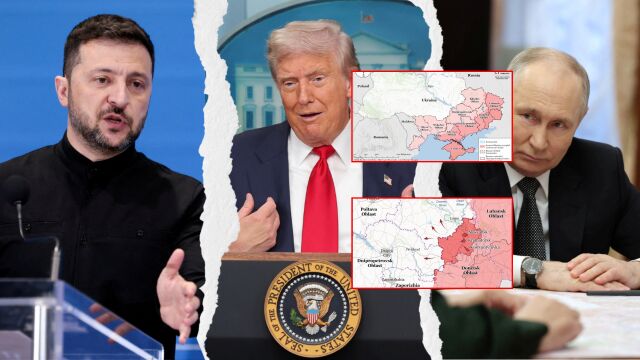 Снимка: „Украинският консенсус“: Ако три крепости паднат, Путин превземе още четири области и стига до Молдова (КАРТИ)