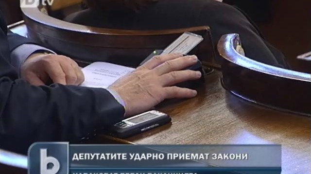 Снимка: Депутатите гласуват ударно закони преди ваканцията си