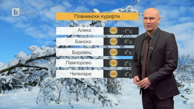 Снимка: Времето - Прогноза в 17 часа 04.12.2013 г.