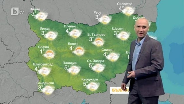 Снимка: Времето - Сутрешна емисия - 07.12.2013 г.