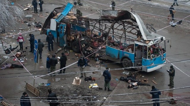 Снимка: Нов атентат във Волгоград: взрив в тролей взе 15 жертви