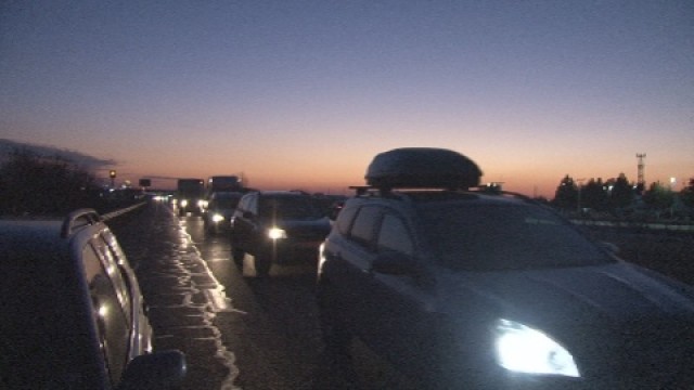 Снимка: Катастрофа затрудни за час движението по АМ „Тракия”