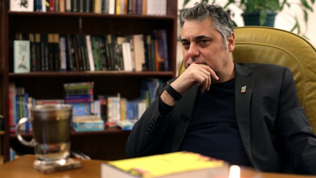 Снимка: Георги Господинов: Алек Попов бе част от светлата страна на българската литература