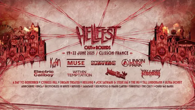 Hellfest разкри впечатляващ лайнъп за 2025 година