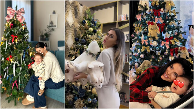 Снимка: Как известните у нас украсиха за Коледа: От бюджетни идеи до луксозни играчки (СНИМКИ)