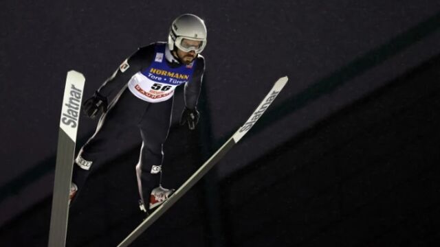 Снимка: Страхотен Зографски в квалификацията във Висла