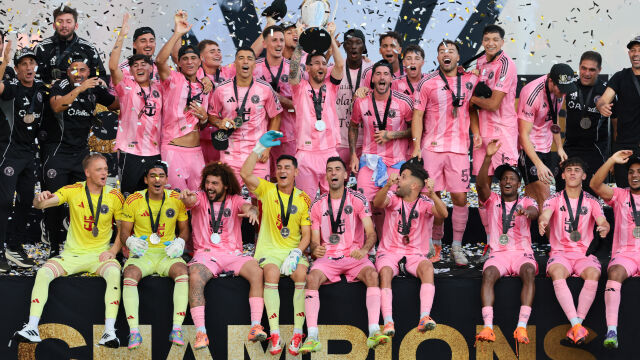 Снимка: Историческо: Лионел Меси е шампион на САЩ! (ВИДЕО)