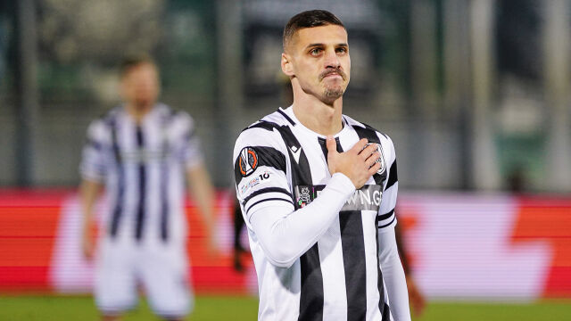 Снимка: Гол и асистенция на Десподов измъкнаха ПАОК срещу Лудогорец (ВИДЕО)