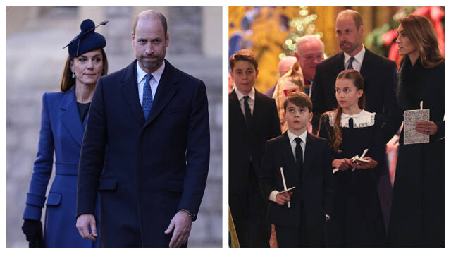 Снимка: Принц Уилям и Кейт Мидълтън и коледната снимка, която породи критики и недоумение