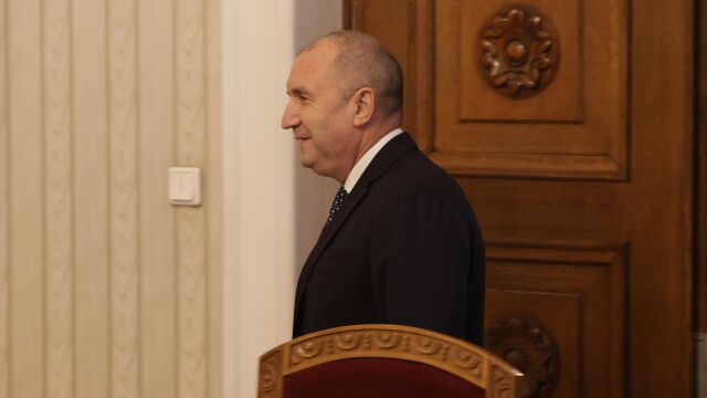Снимка: Румен Радев се срещна с представители на „Величие“