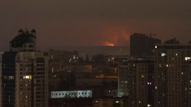 Снимка: Руските сили са започнали въздушна атака по Киев