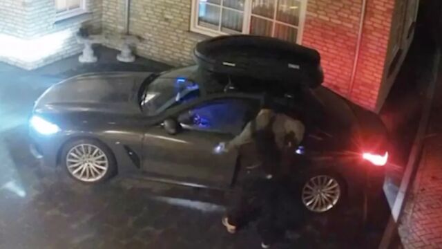 След преследване хванаха мъж, откраднал автомобил с три деца на задната седалка (ВИДЕО)