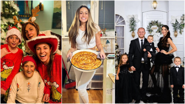 Снимка: Как известните българи посрещнаха Коледа: От уюта на дома до Бали (СНИМКИ)