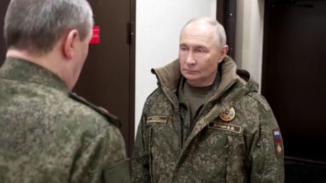 Путин на фронта: Президентът посети команден пункт на руската армия в Украйна