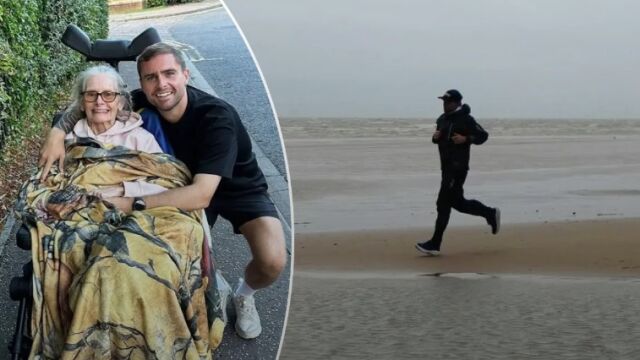 Снимка: 3950 км любов: Невъзможното, изминато заради болната му майка