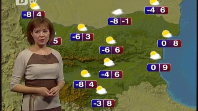 Снимка: Времето - Късна емисия - 21.02.2012 г.