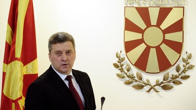 Снимка: Македонският президент Георге Иванов на посещение у нас