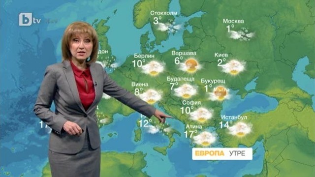 Снимка: Времето - Късна емисия - 07.02.2014