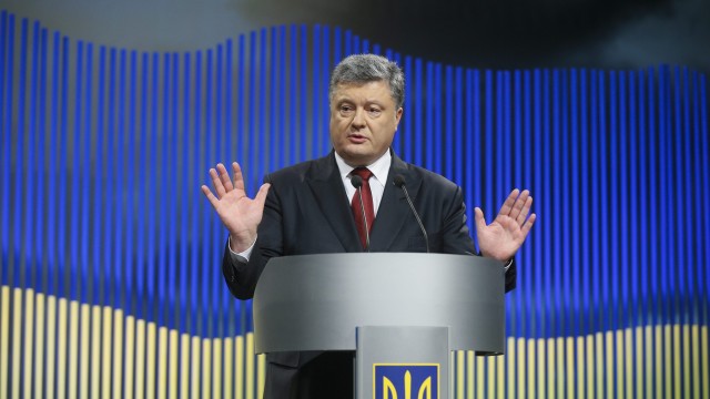 Снимка: Порошенко поиска оставката на украинския премиер Арсений Яценюк