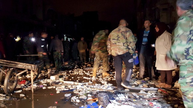 Снимка: ИДИЛ пое отговорност за бомбените нападения в Дамаск