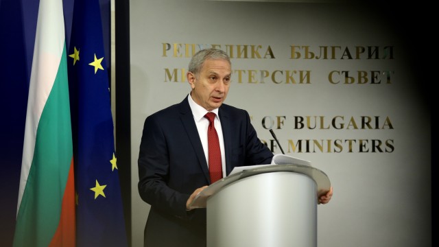 Снимка: Огнян Герджиков ще даде отчет на служебното правителство 