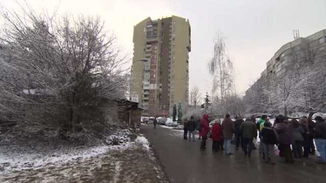 Снимка: В „Младост 1” протестират срещу нов строеж 