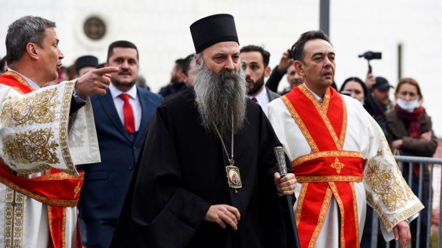 Снимка: Митрополит Порфирий е новият патриарх на Сръбската православна църква