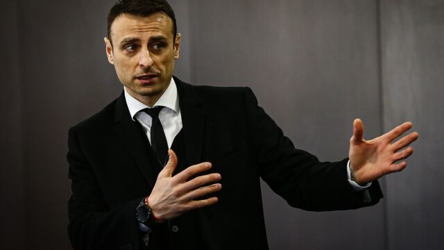 Снимка: Димитър Бербатов и Димитър Маринов са лицата на Bulgaria Wants You в Лондон
