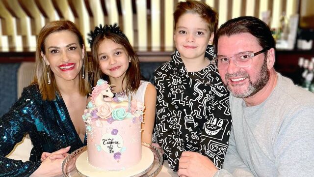 Снимка: Теди Велинова за дъщеричката си: 7 години щастие!