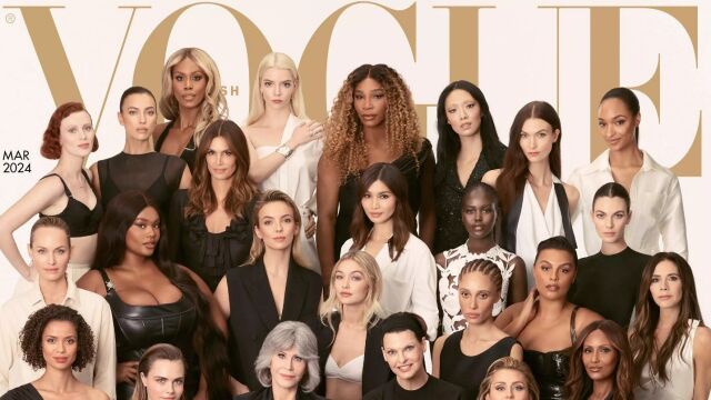 Снимка: Епична корица на Vogue с 40 звезди от ранга на Майли Сайръс, Джейн Фонда и Дуа Липа