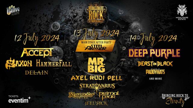Снимка: Седем групи в събота на Midalidare rock in the wine valley 2024