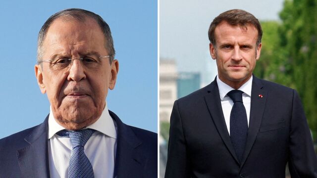 Снимка: Лавров за Макрон: Евролидерите трябва да ползват главата си за рационални мисли