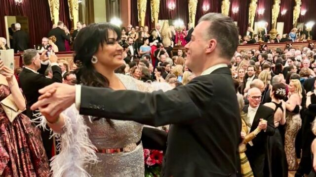Снимка: Суперзвездата Анна Нетребко - специален гост на Виенски бал в Музикферайн