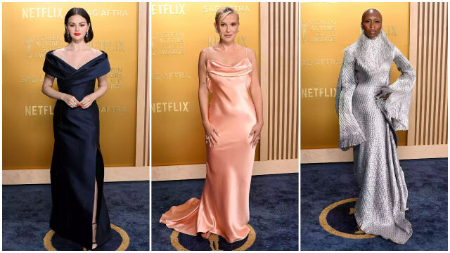 Снимка: Най-добре облечените звезди на SAG Awards 2025 (СНИМКИ)