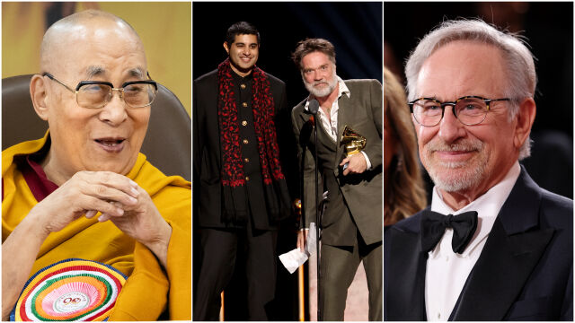 Снимка: Далай Лама и Стивън Спилбърг спечелиха първите си награди 