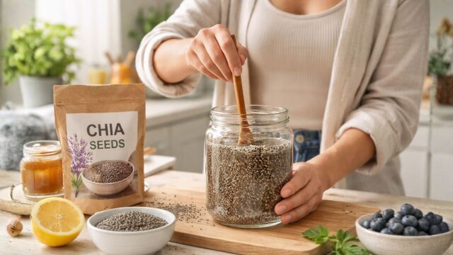 Снимка: Kак се яде чиа: Сурова или накисната?