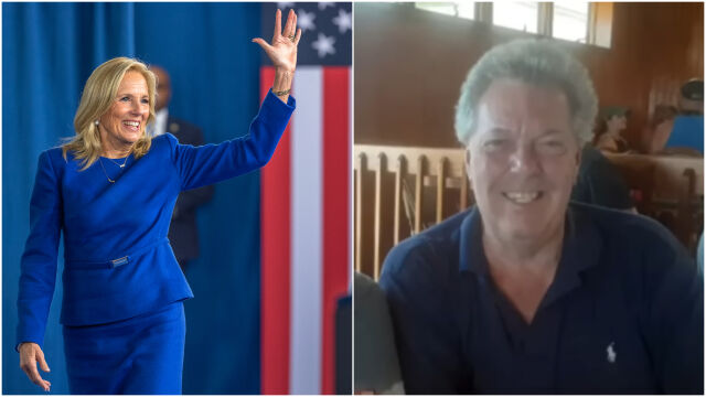 Снимка: Бившият съпруг на Джил Байдън е арестуван за убийство на настоящата си жена (СНИМКИ)