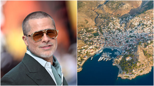 Снимка: Брад Пит ще снима новия си филм в Гърция - били сте на този остров? (СНИМКИ + ВИДЕО)