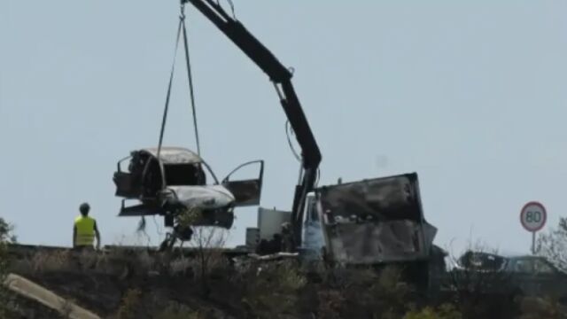 Снимка: Осъдиха български шофьор на почти 7 години затвор за тежка катастрофа с жертви в Северна Гърция 