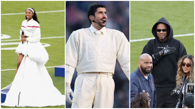 Снимка: Супербоул 2026: Звездният стил, който превърна трибуните в моден подиум (СНИМКИ)