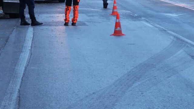 Снимка: Катастрофа с разлив на гориво временно затвори Прохода на Републиката