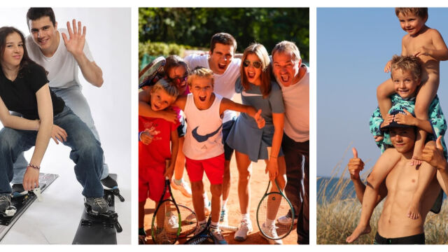 Снимка: Тервел Замфиров и силата на голямото семейство: 8 деца, спорт и ценности (СНИМКИ)