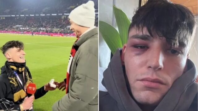 Снимка: Пребиха съдията, който предложи брак на приятеля си