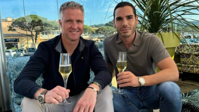 Снимка: Ралф Шумахер (50) вдига сватба с Етиен (36)